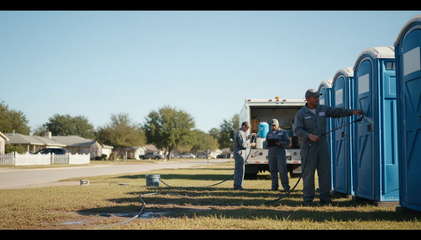 Long-Term Portable Toilet Rental in Portage, IN near me
